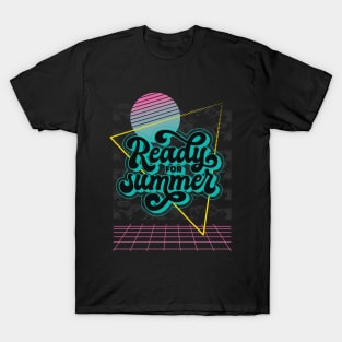 Ready For Summer Vaporwave Vintage Art T-Shirt